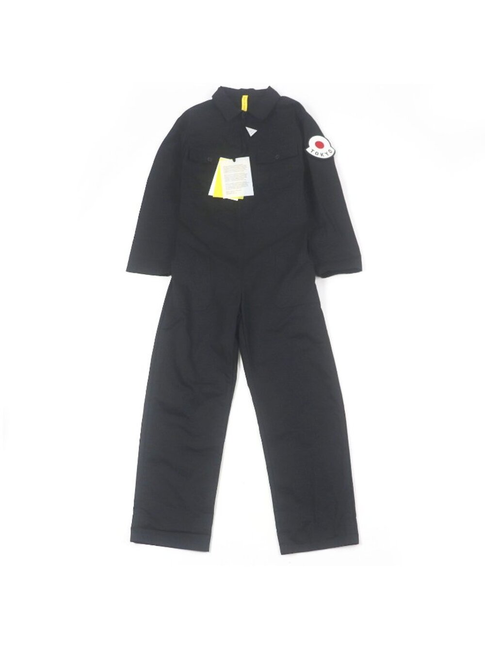 Moncler Genius Tuta Logo Patch Jumpsuit Black XS